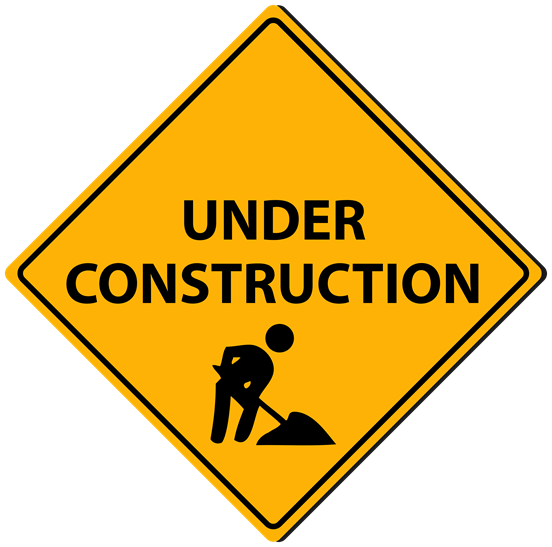 Triangle Under Construction Sign Png Clipart 588